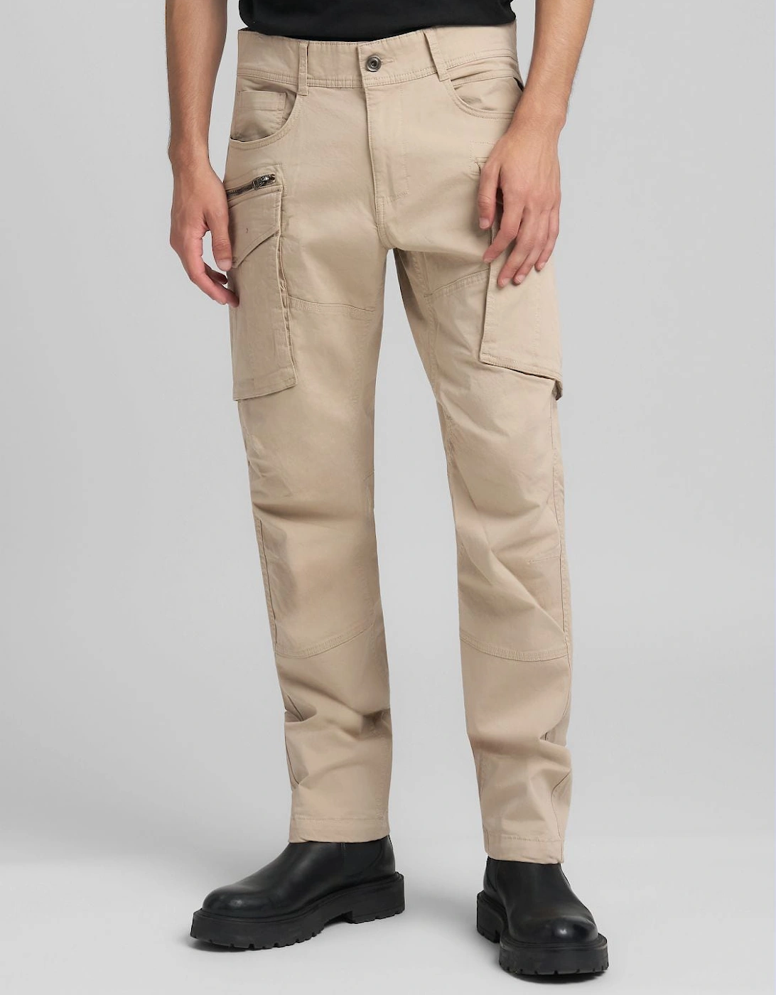 Replay Men's Replay Joe Cargo Trousers - Desert - Tan
