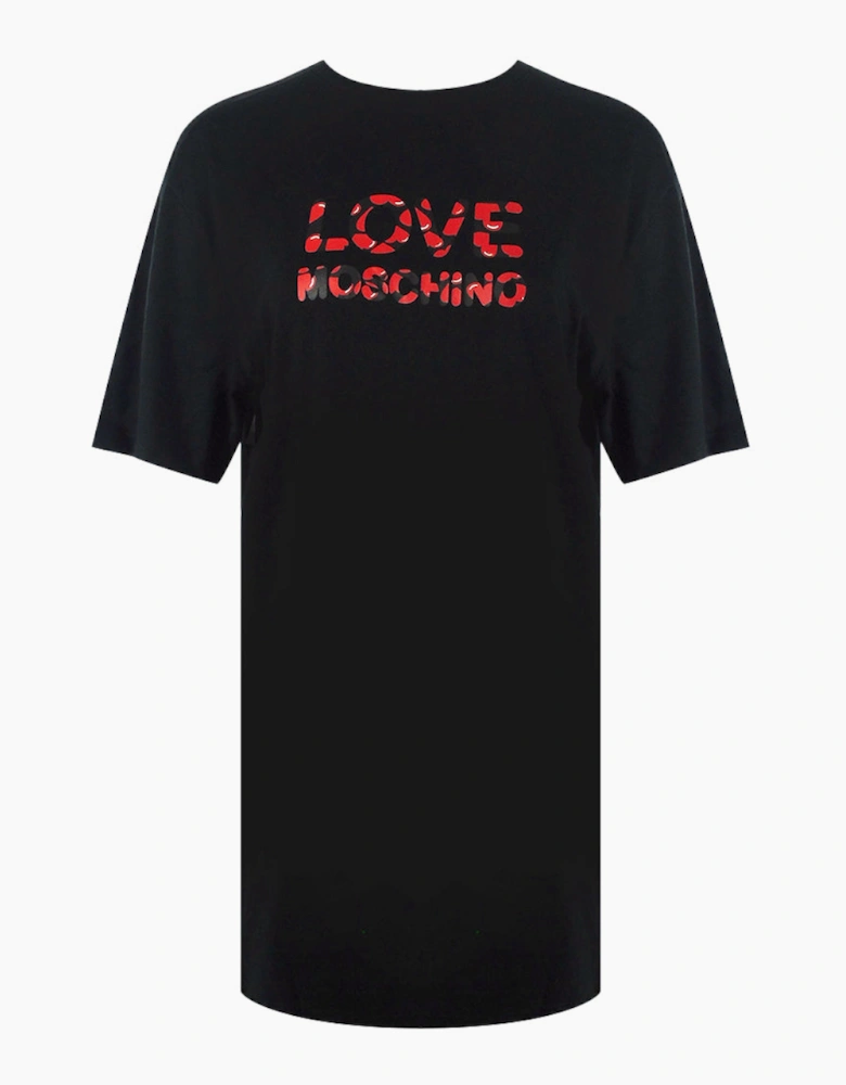 Bubble Logo Black T-Shirt