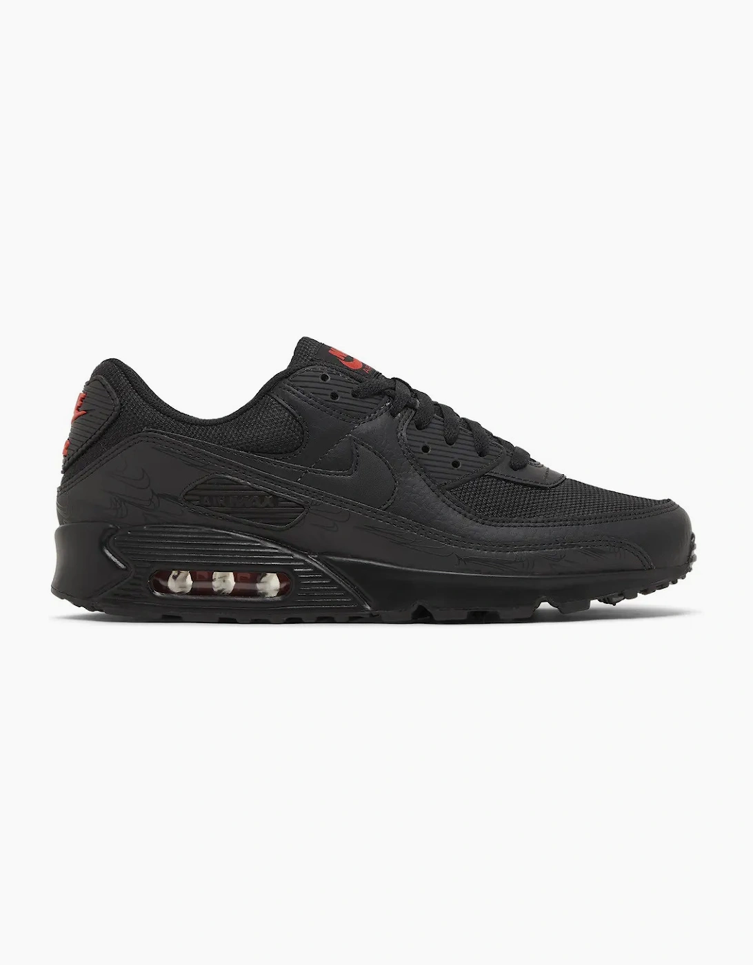 Air Max 90 Sneaker - Black / Reflective, 4 of 3