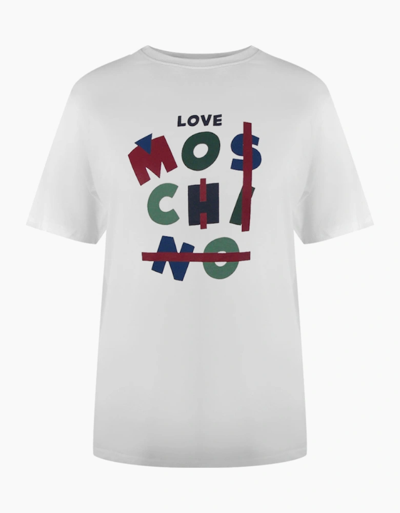 Jumble Logo White T-Shirt