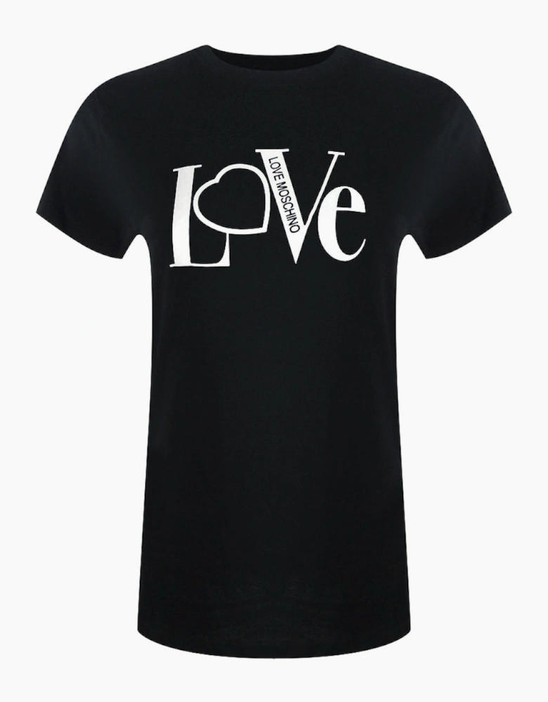 Love Logo Black T-Shirt