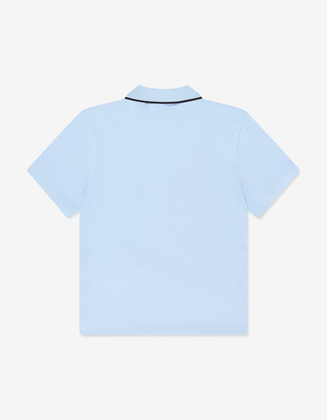 Emporio Armani Boys Train Core ID Polo Shirt in Blue