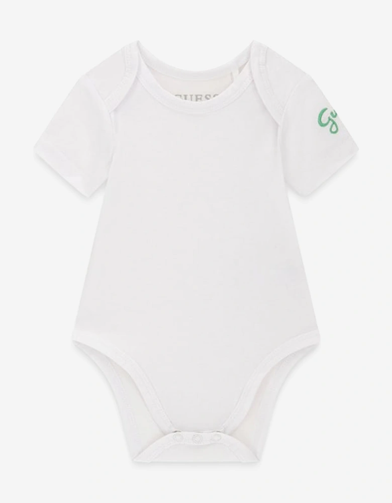 Baby Boys Bodysuit and Seersucker Romper in Yellow