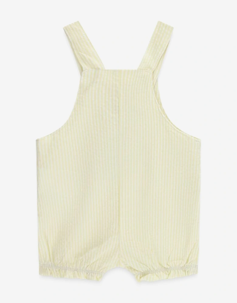 Baby Boys Bodysuit and Seersucker Romper in Yellow