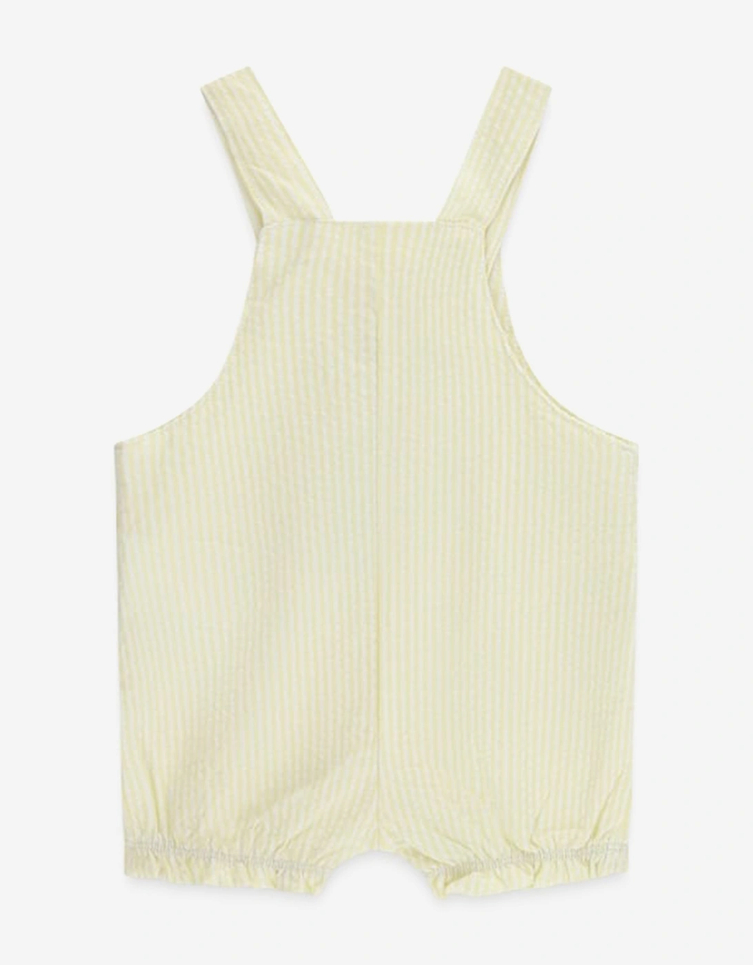 Baby Boys Bodysuit and Seersucker Romper in Yellow