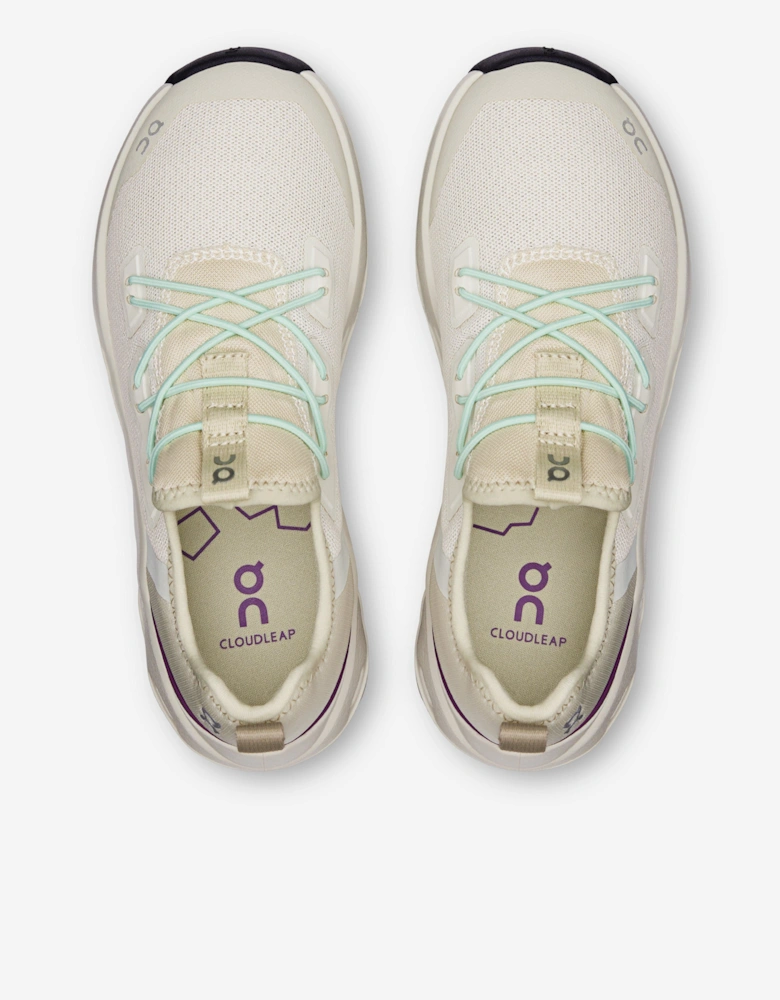 Running Kids Cloudleap Trainers in Beige