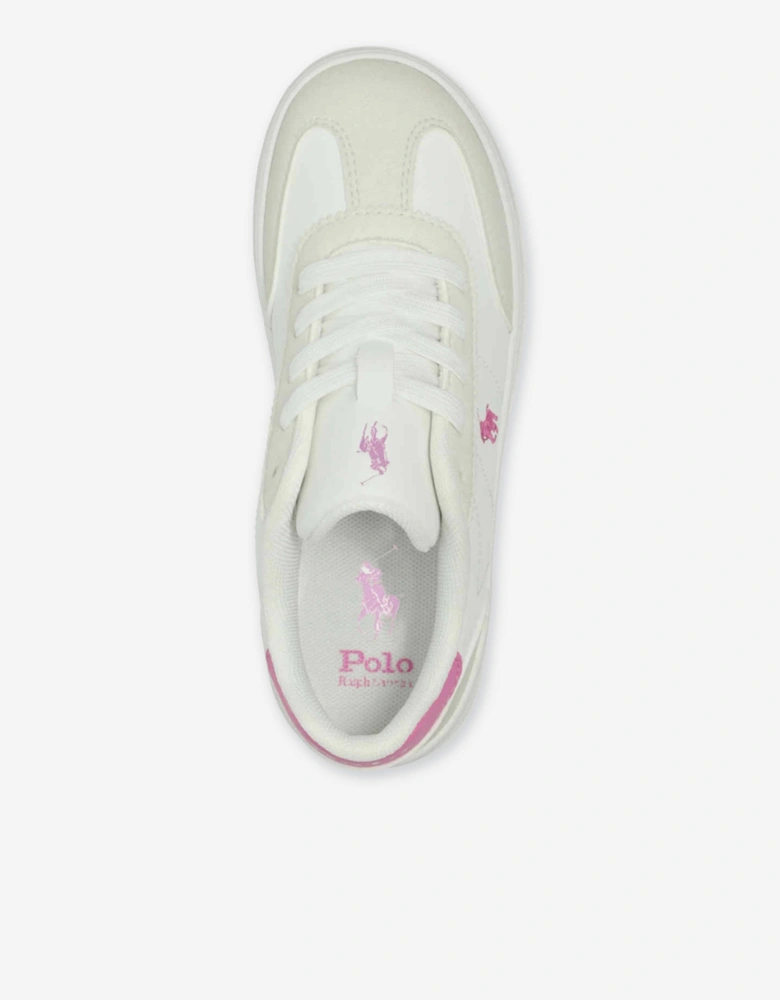 Girls Hollis Trainers in White
