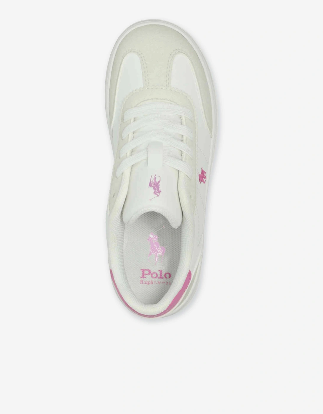 Girls Hollis Trainers in White