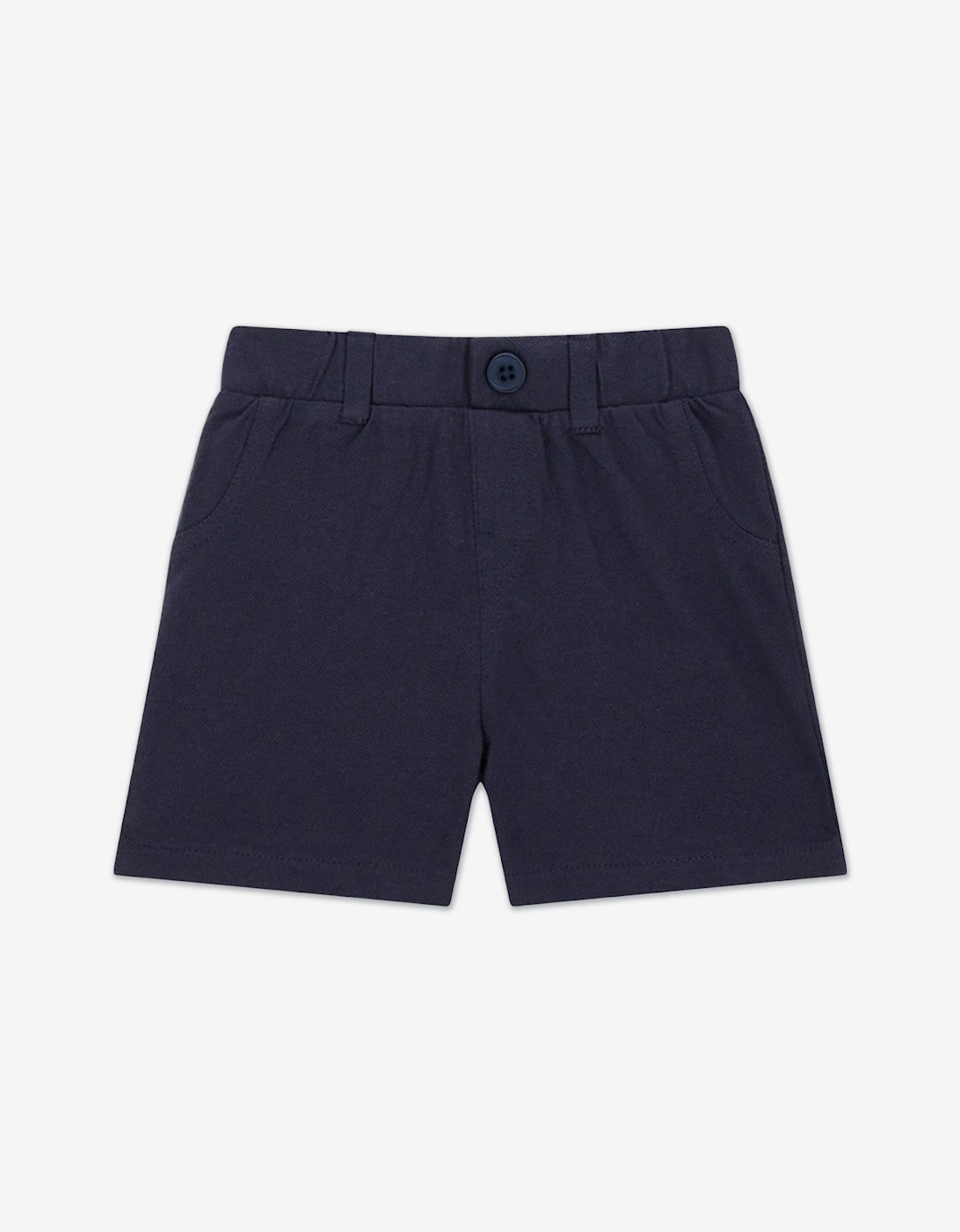 Baby Boys Polo Shirt and Shorts Set in Navy