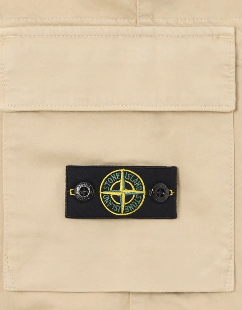 KIDS COTTON CARGO TROUSERS