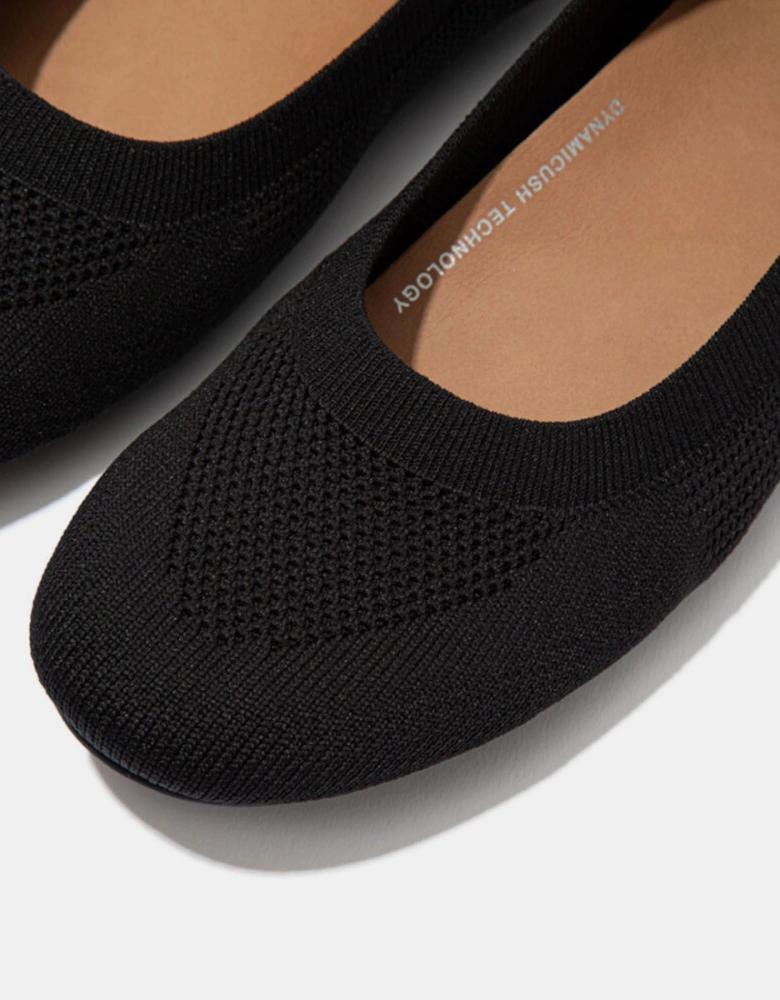 Allegro Multi-Knit Ballet Pumps - Womens Allegro e01 Multi-Knit Ballet Pumps