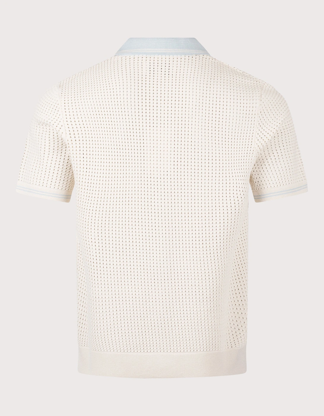 Belle Tipped Pointelle Short Sleeve Shirt