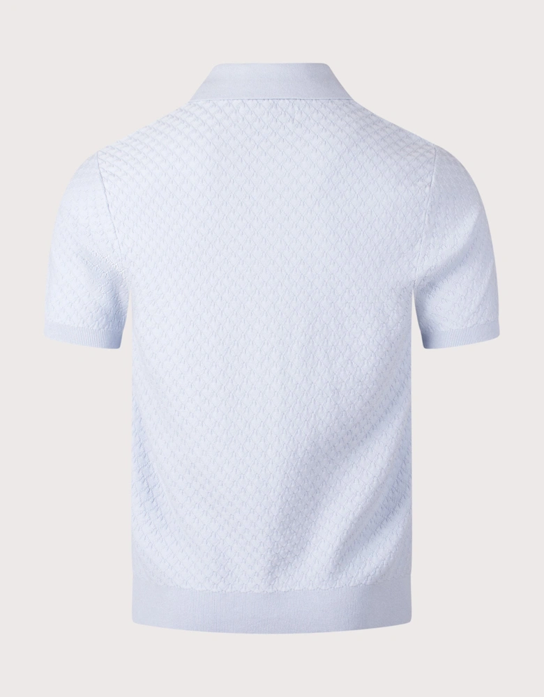 Naples Retro Diamond Polo Shirt