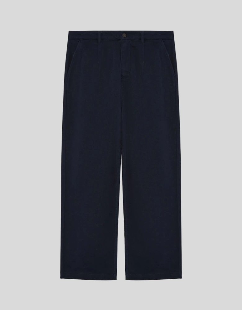 Washed Pleated Trousers