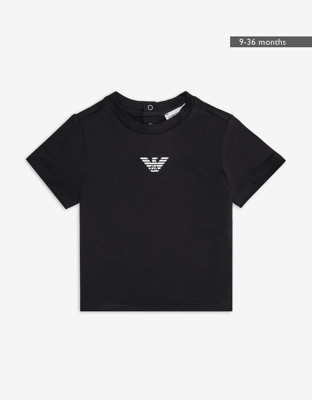 Baby Boys Essential T-Shirt in Navy, 8 of 7