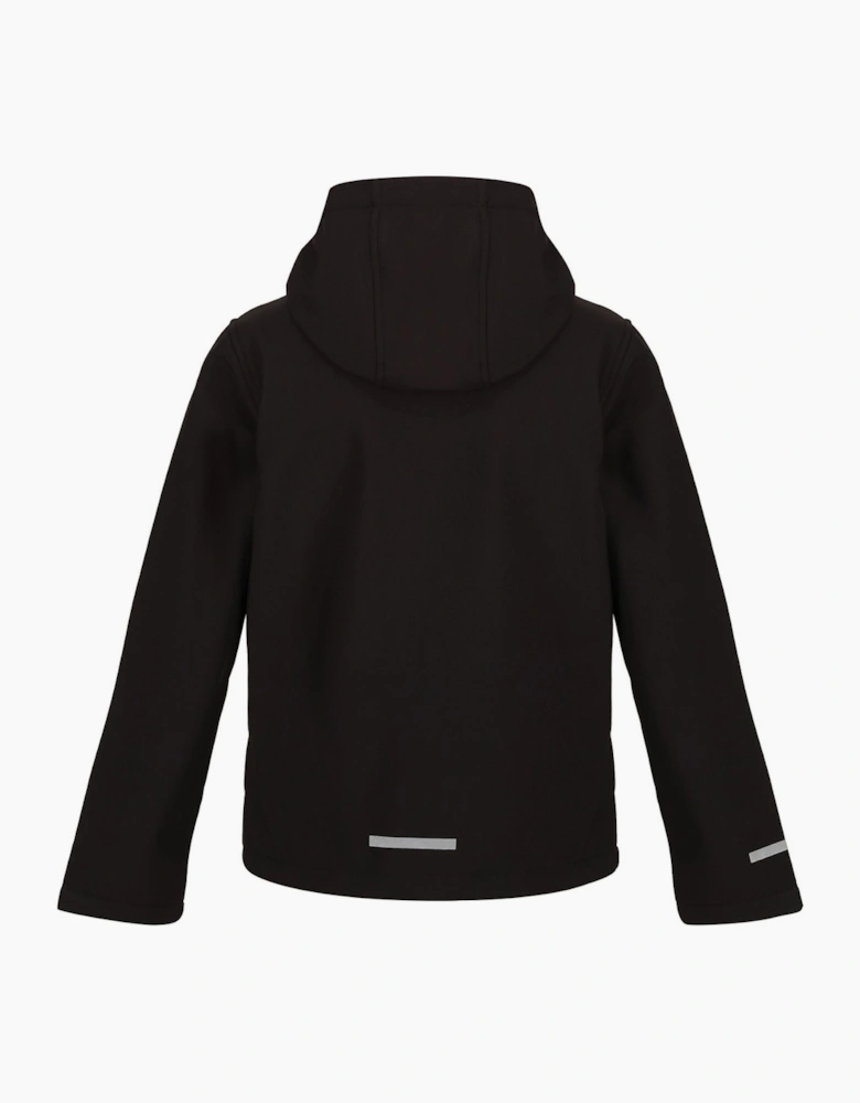Childrens/Kids Ablaze 3 Layer Hooded Soft Shell Jacket