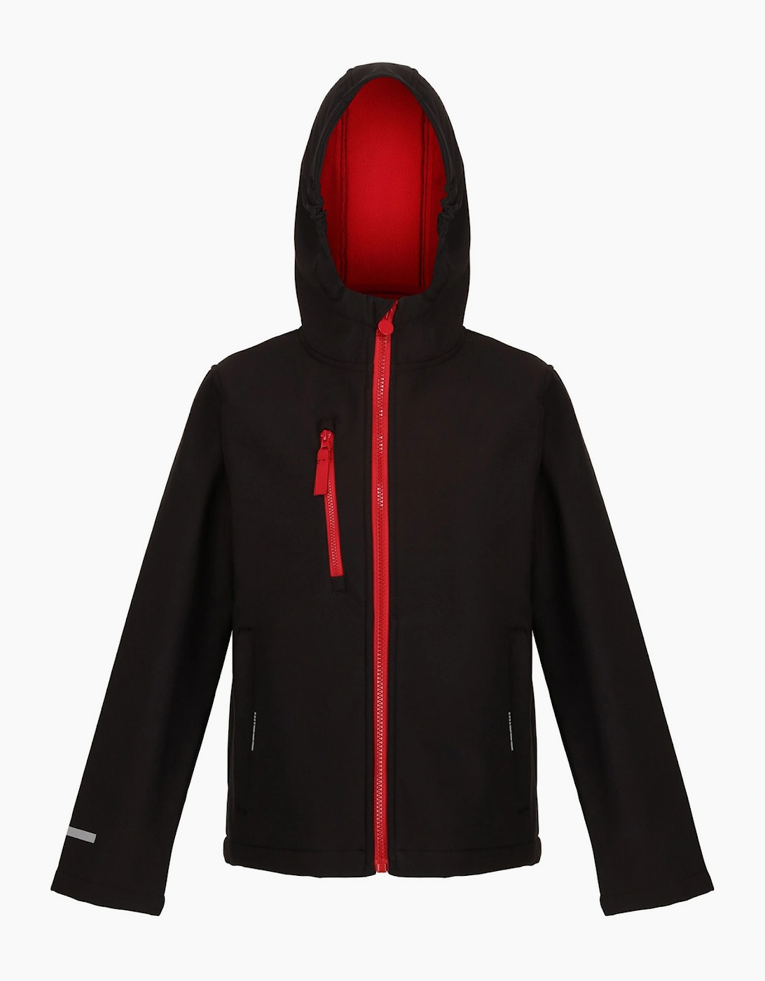 Childrens/Kids Ablaze 3 Layer Hooded Soft Shell Jacket, 4 of 3