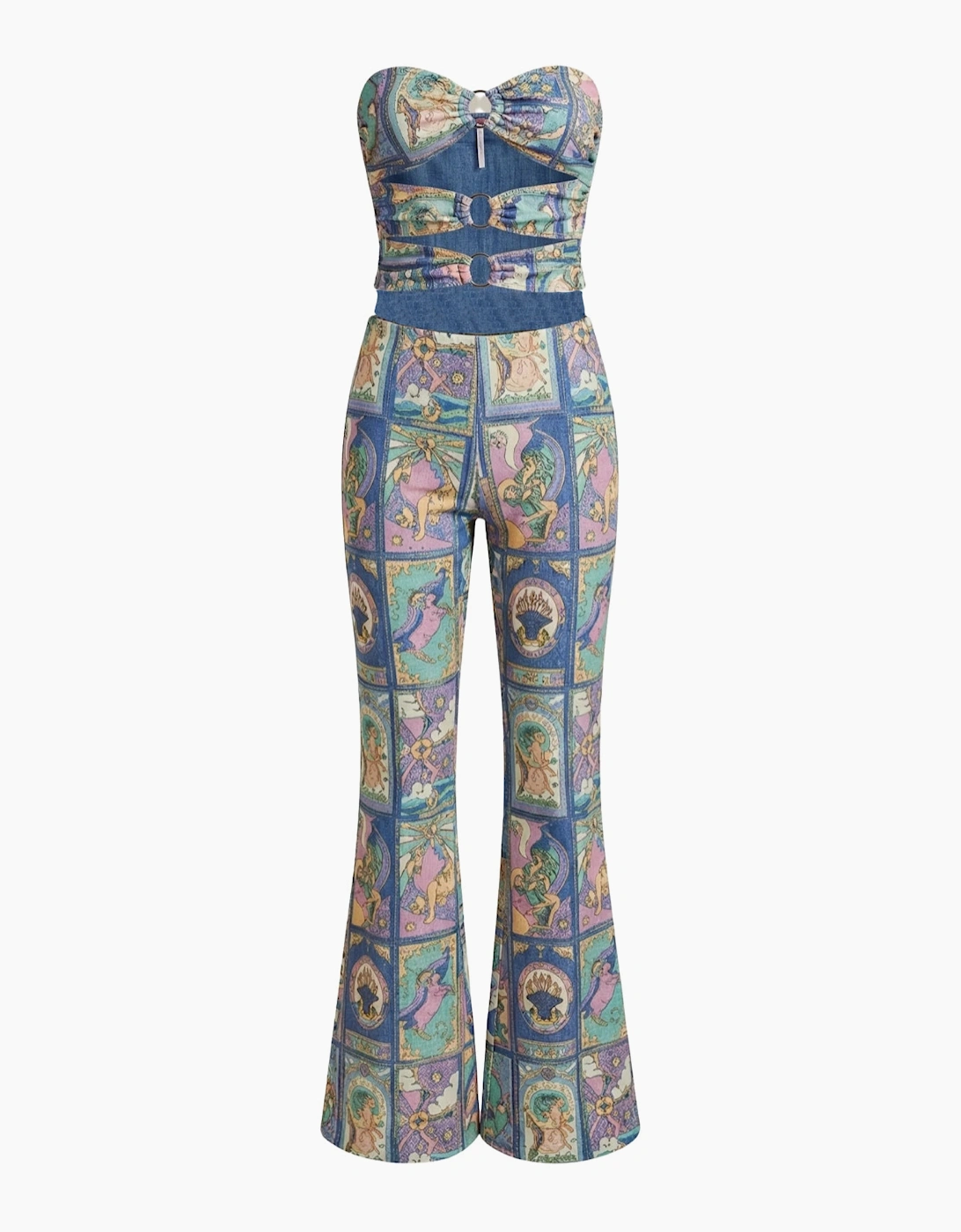 Eden Cut-out Flared Jumpsuit