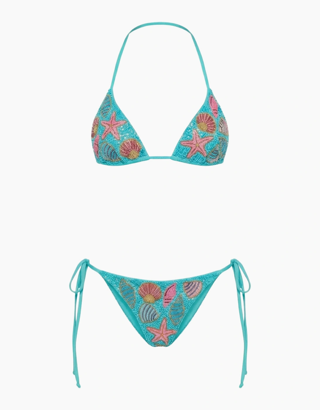 Zaria Bikini Bottom Aqua