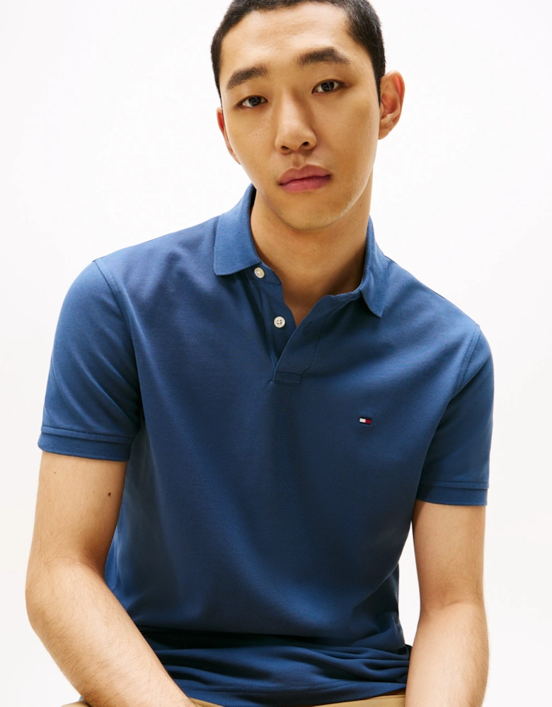 1985 Regular Fit Mens Polo - Aegean Sea