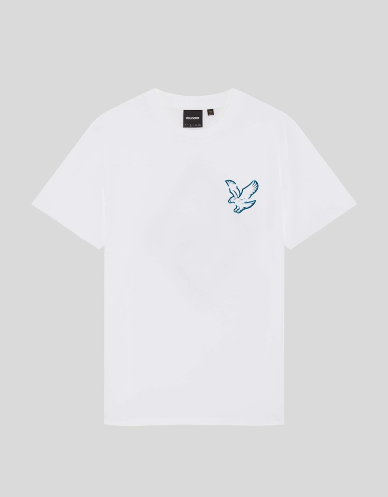 Back Print Graphic T-Shirt