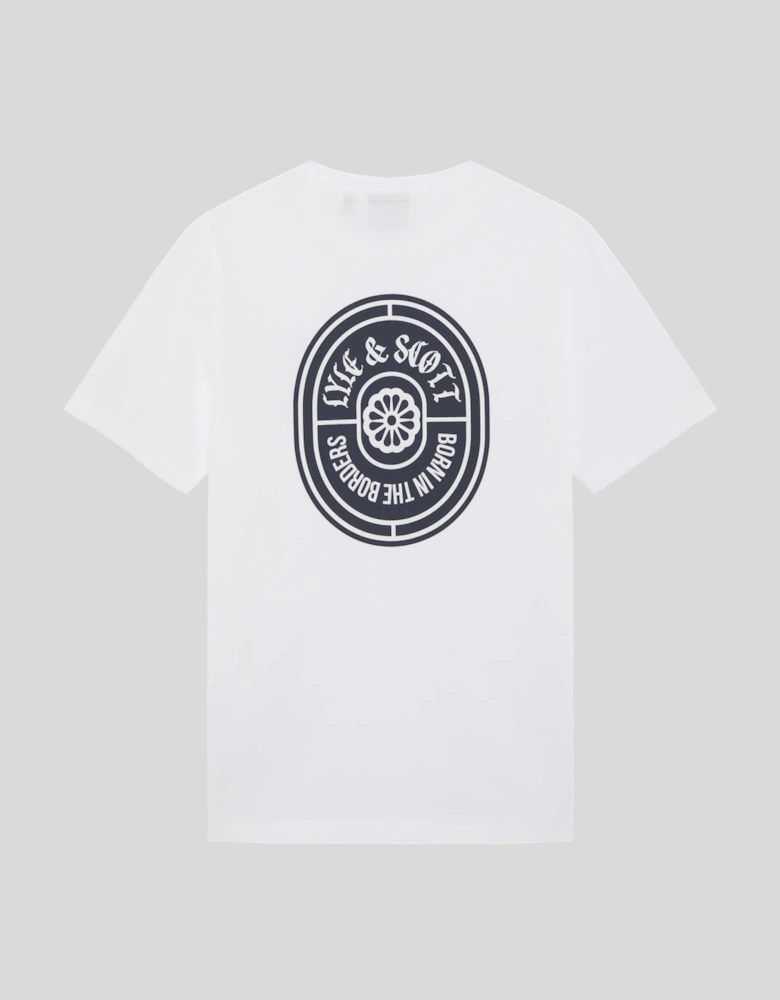 Graphic Badge Cotton T-Shirt