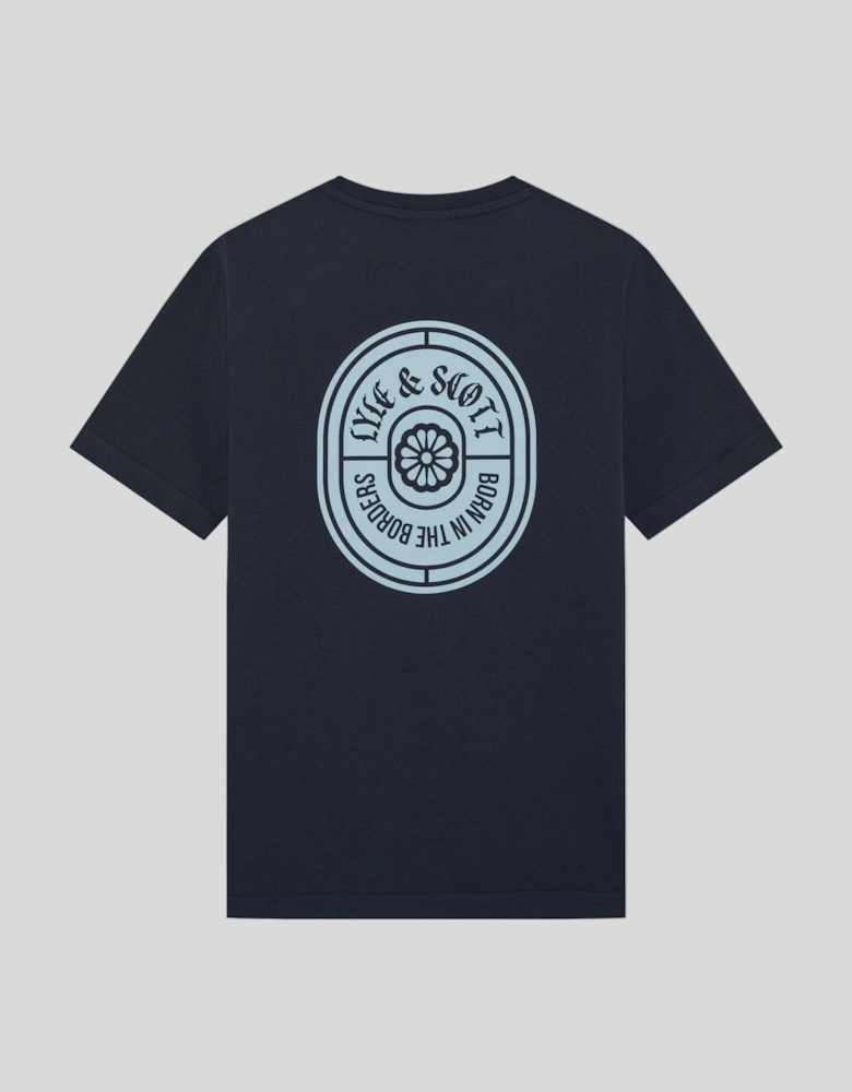 Graphic Badge Cotton T-Shirt