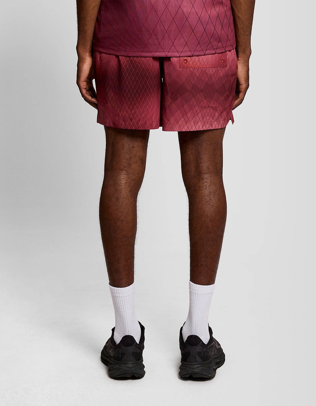 Monogram Geometric Swim Shorts