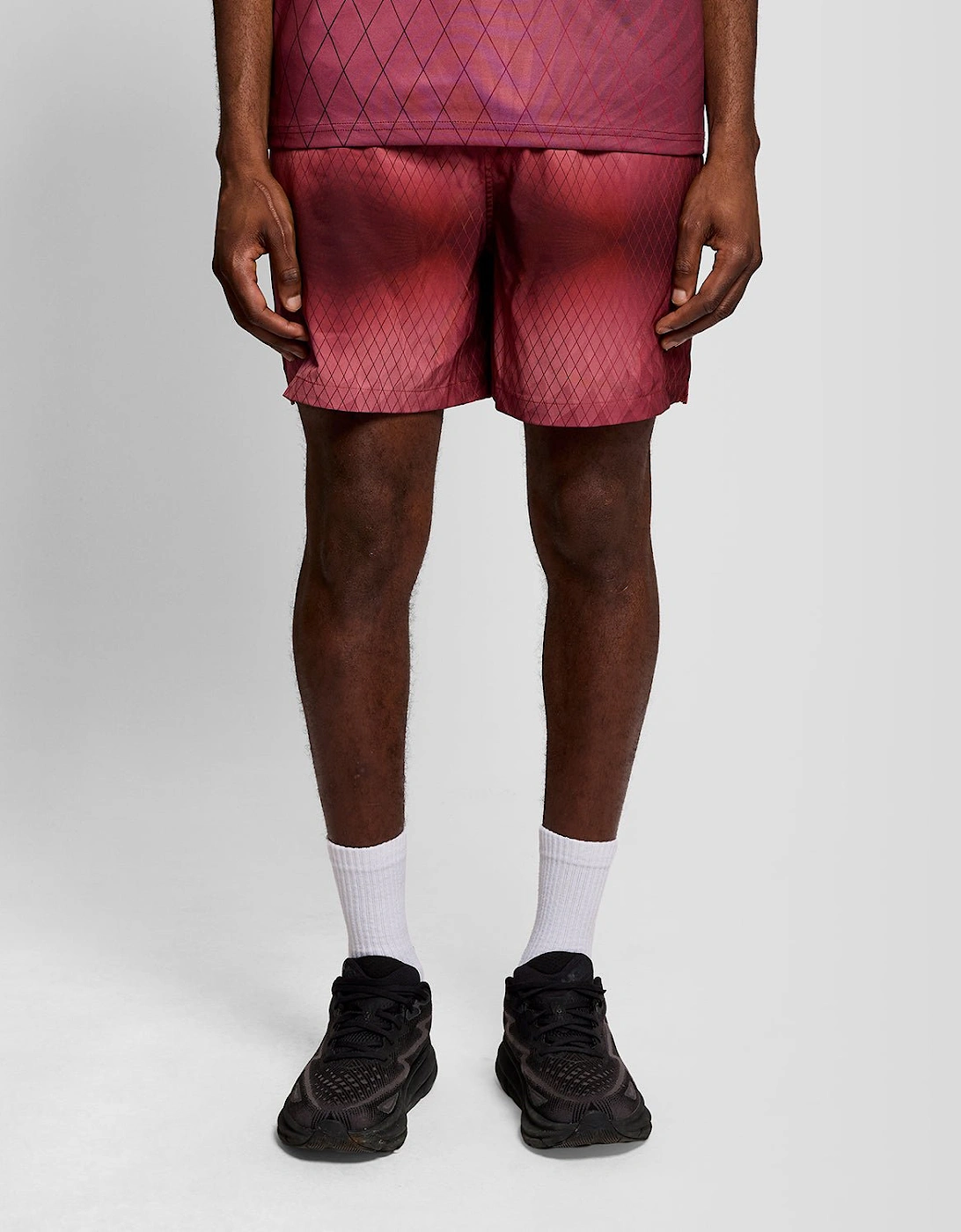 Monogram Geometric Swim Shorts