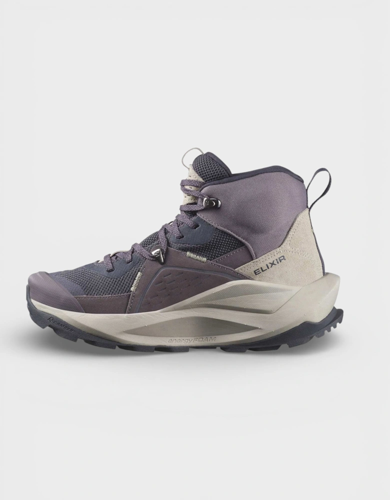 Elixir Mid GTX W Nine Iron Shark Silver Cloud