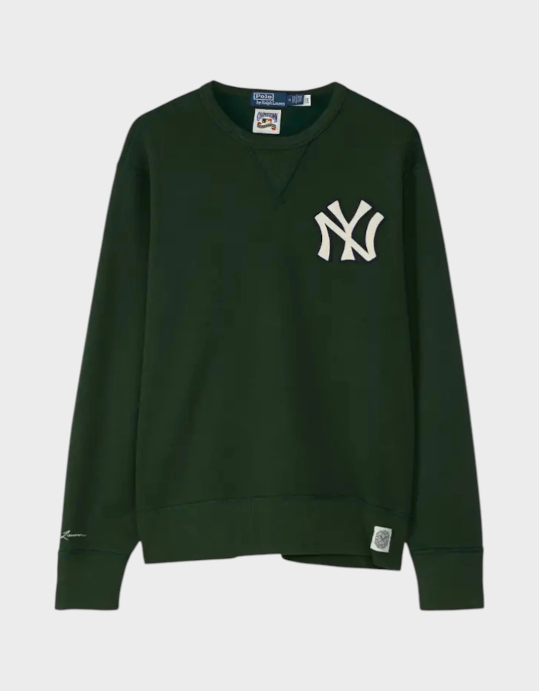 Vintage Fleece Crewneck x Yankees Dark Green, 5 of 4