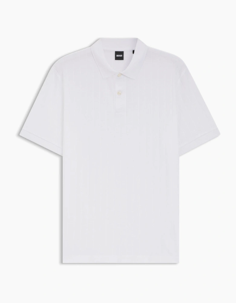 BOSS Black H Parlay 236 Polo Shirt 100 White