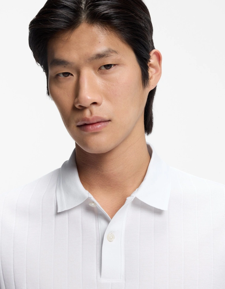 BOSS Black H Parlay 236 Polo Shirt 100 White