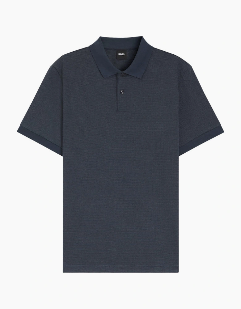 BOSS Black H Parlay Polo Shirt 405 Dark Blue