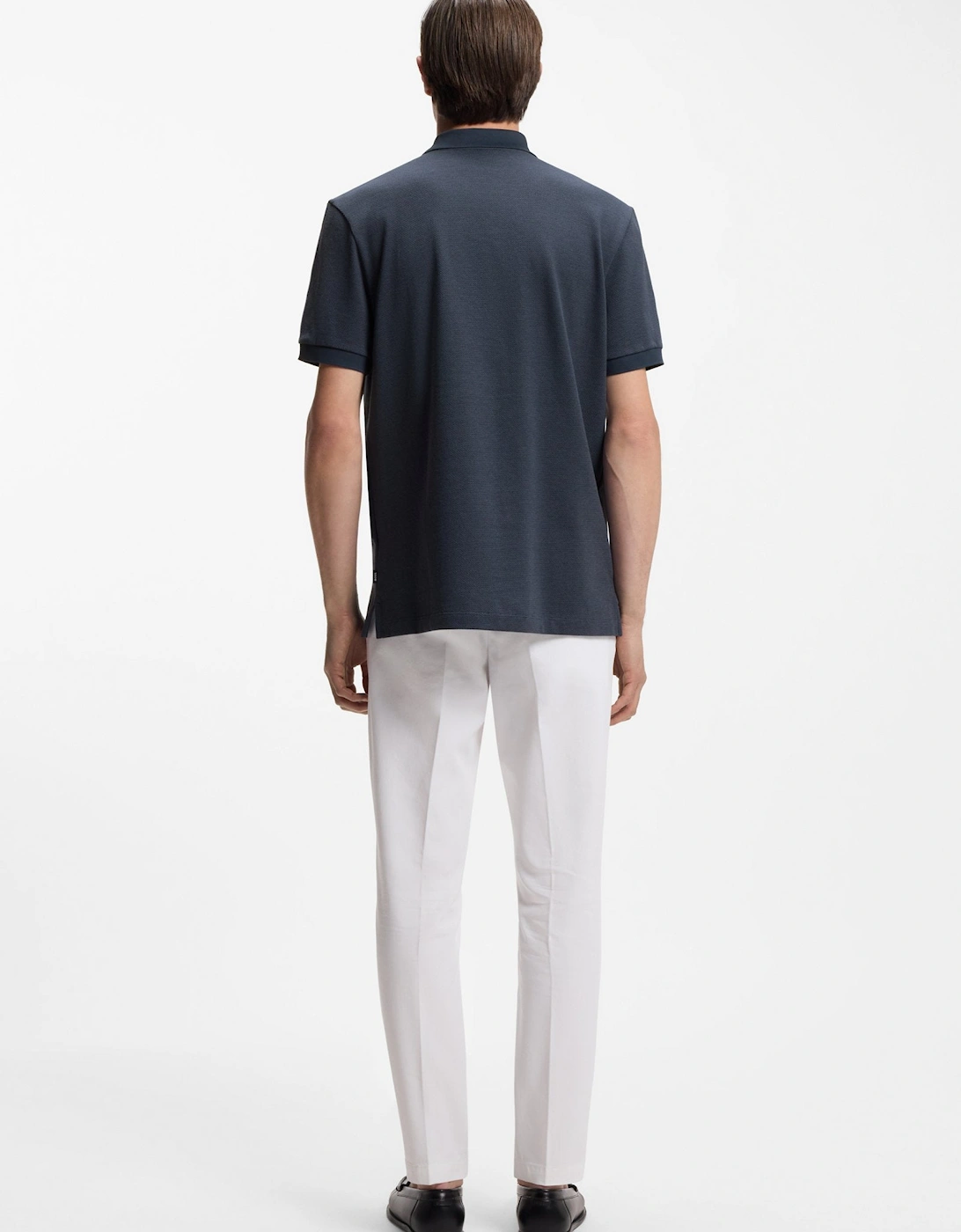 BOSS Black H Parlay Polo Shirt 405 Dark Blue