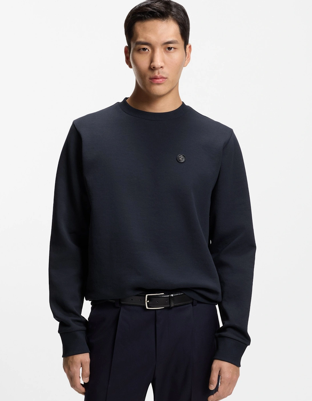 BOSS Black C Sharpe 01 Sweatshirt 404 Dk Blue