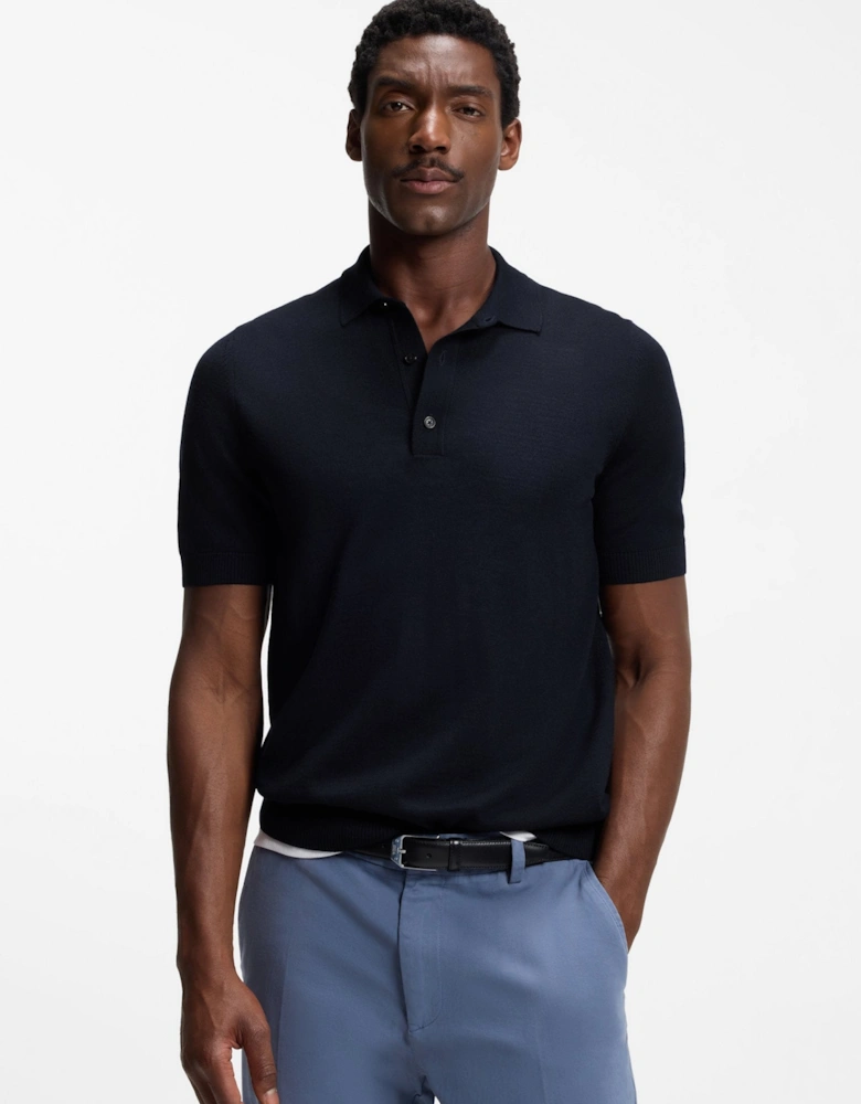 BOSS Black H Nolano Sweater 404 Dk Blue