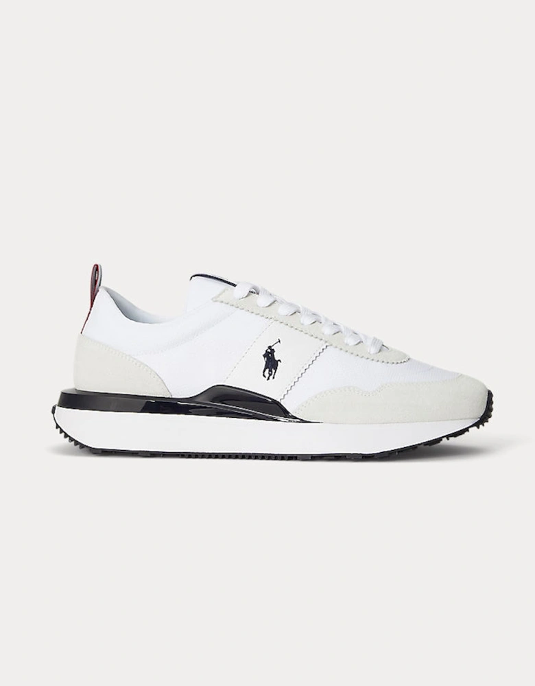 TRAIN 89 RIB Mens Casual Trainers White/Navy/Red