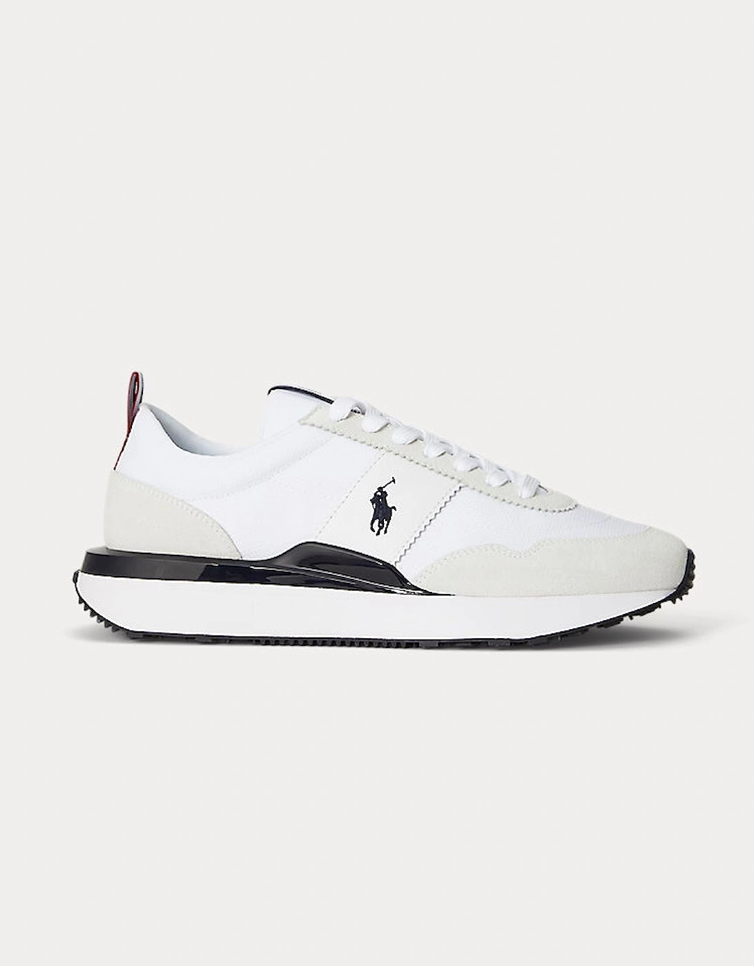 Polo Ralph Lauren Men's Polo Ralph Lauren TRAIN 89 RIB Mens Casual Trainers White/Navy/Red