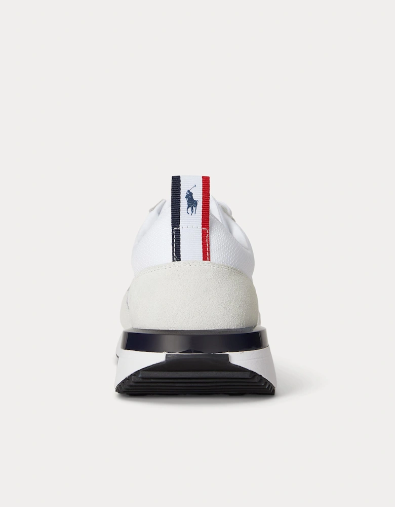TRAIN 89 RIB Mens Casual Trainers White/Navy/Red