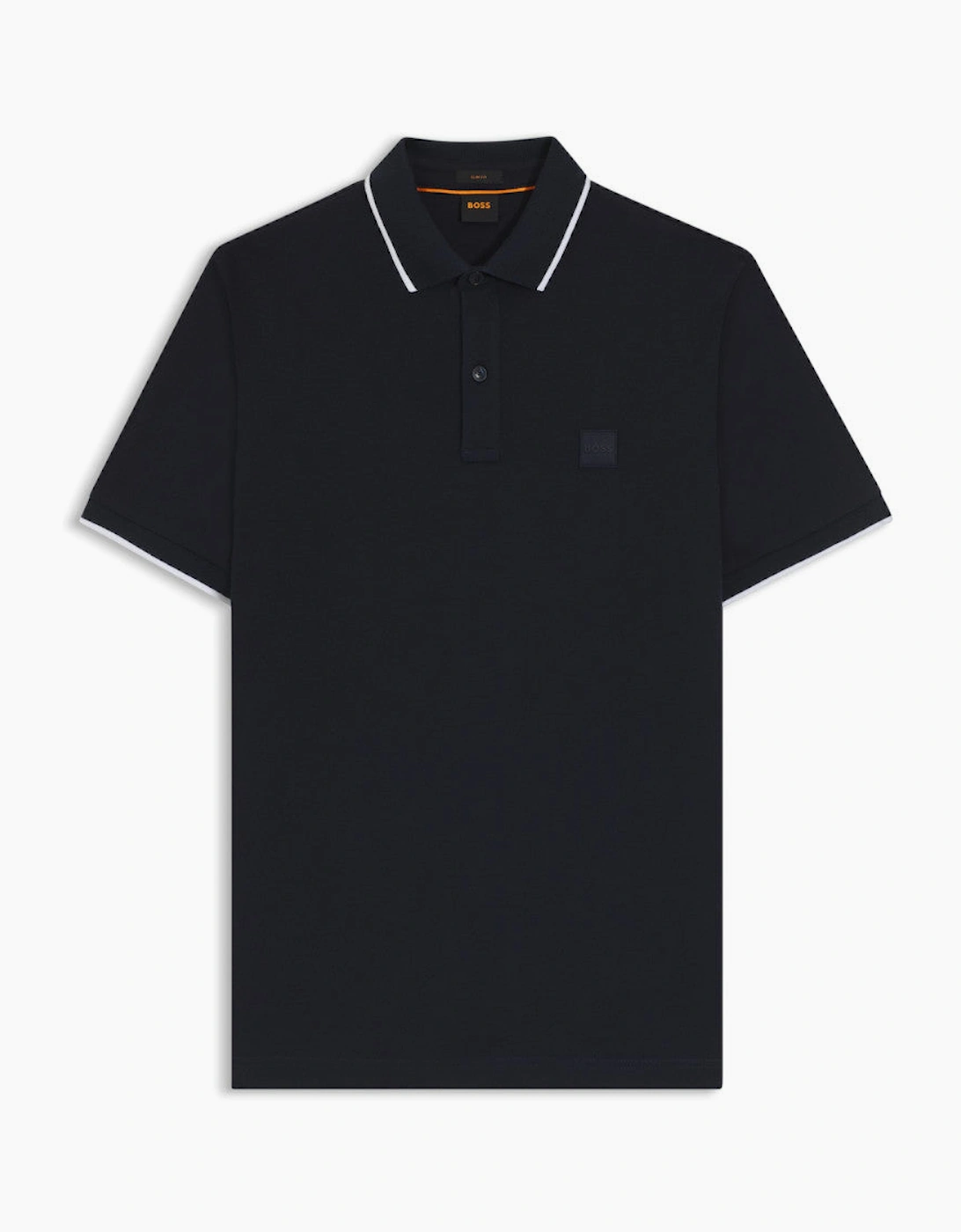 BOSS Orange Passertip Polo Shirt S1-26 404 Dk Blue, 5 of 4