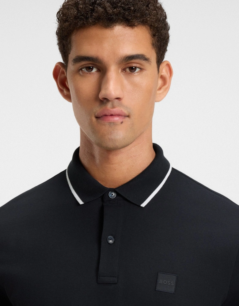 BOSS Orange Passertip Polo Shirt S1-26 404 Dk Blue