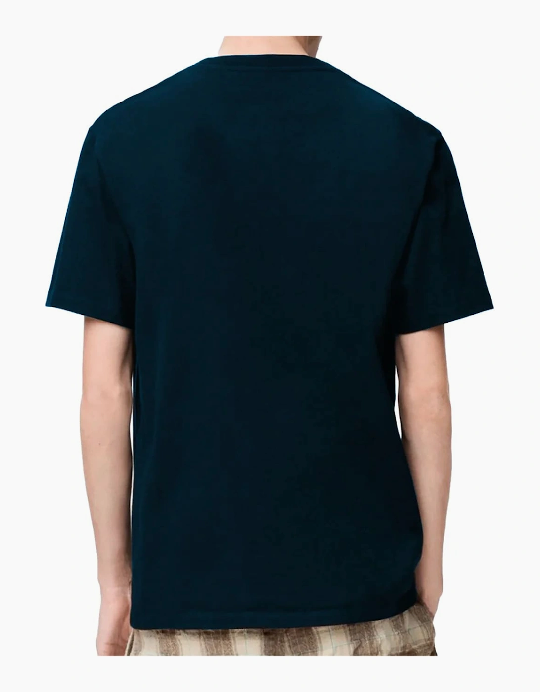 Pocket Embroidered Logo T-Shirt Navy