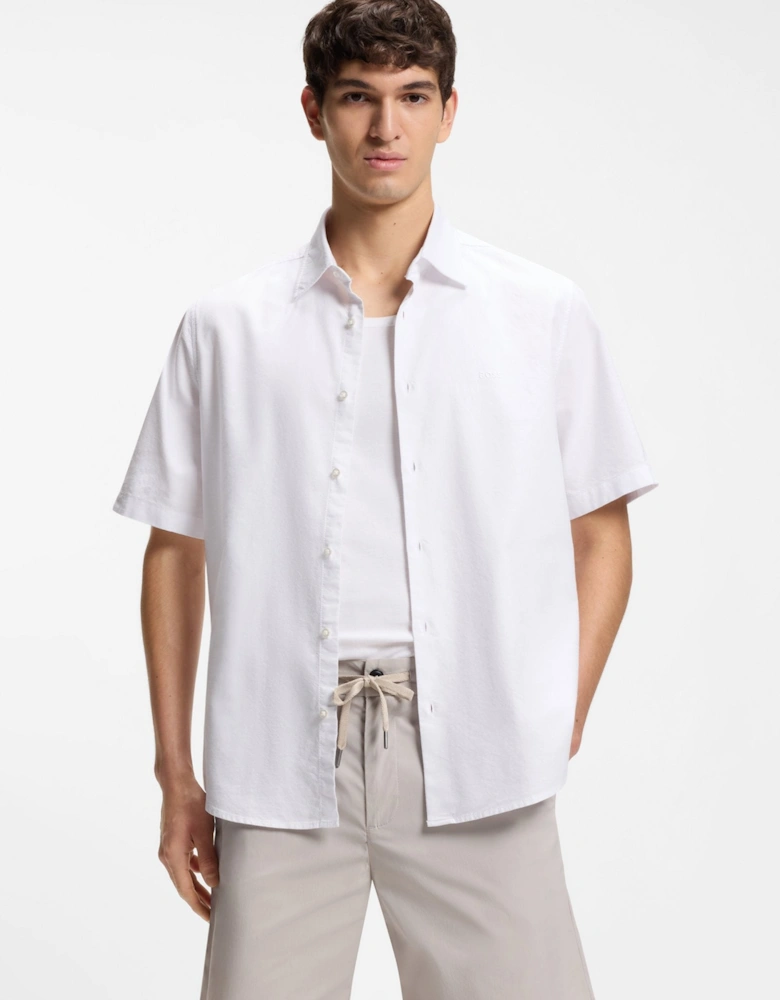 BOSS Orange Rash 2 M Shirt 100 White