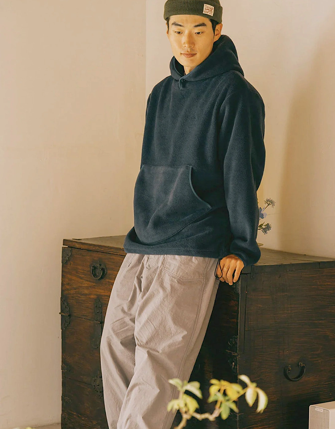 Sunrise Fleece Button Hoodie