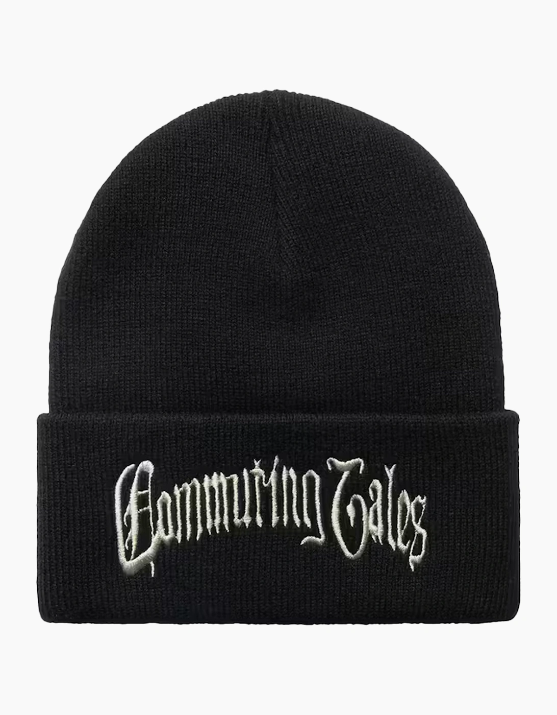 Commuting Tales Beanie Hat Black, 3 of 2