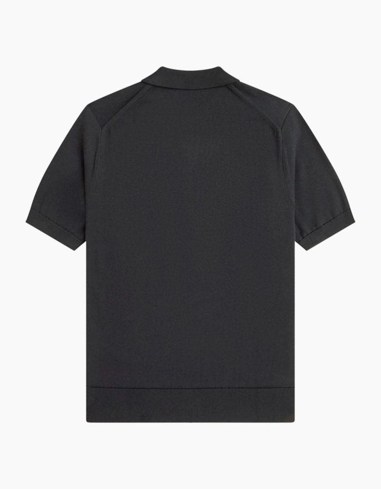 Fred Perry Cotton Knitted Polo Shirt