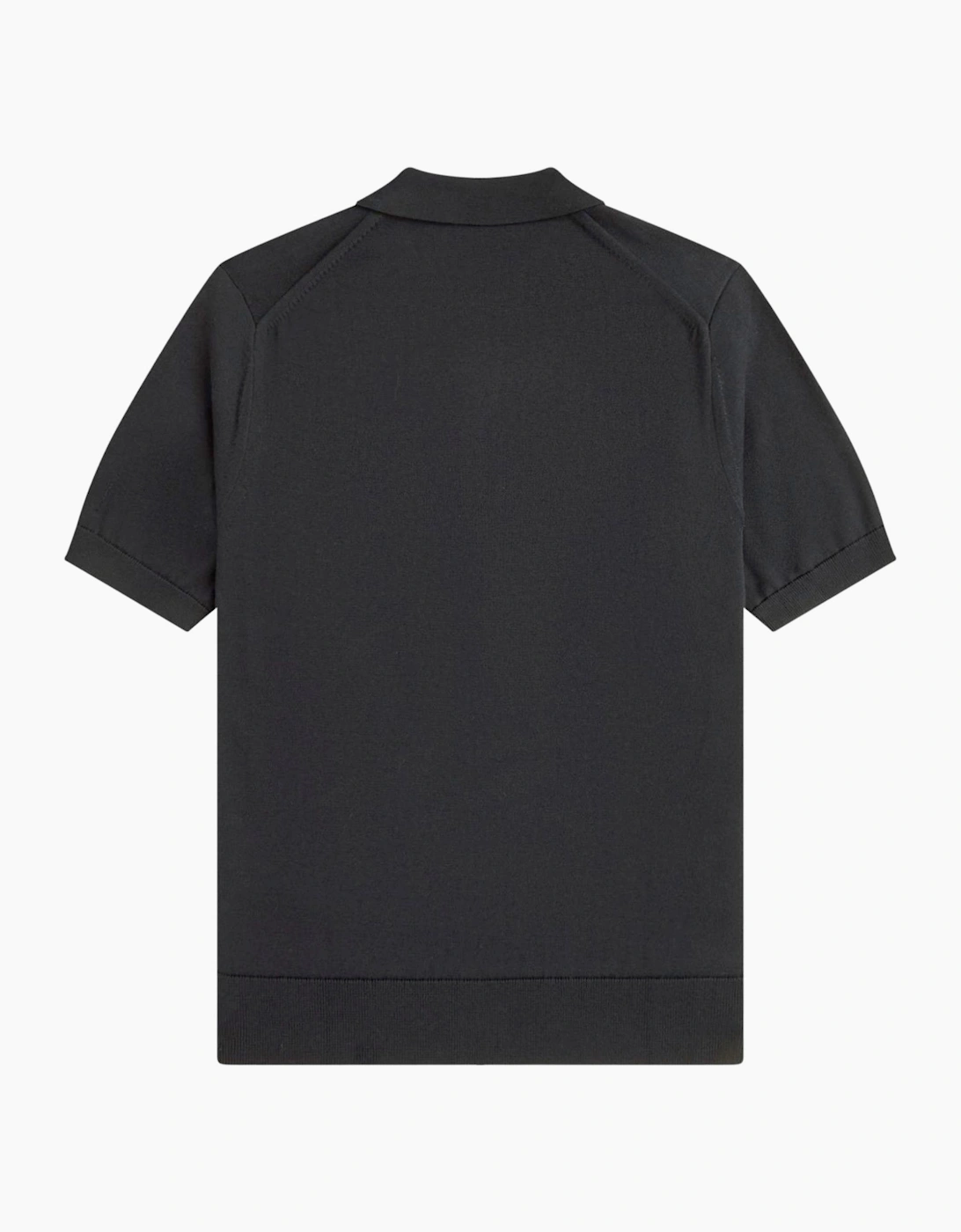 Fred Perry Cotton Knitted Polo Shirt