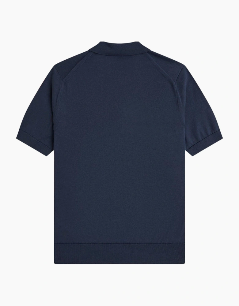 Fred Perry Cotton Knitted Polo Shirt