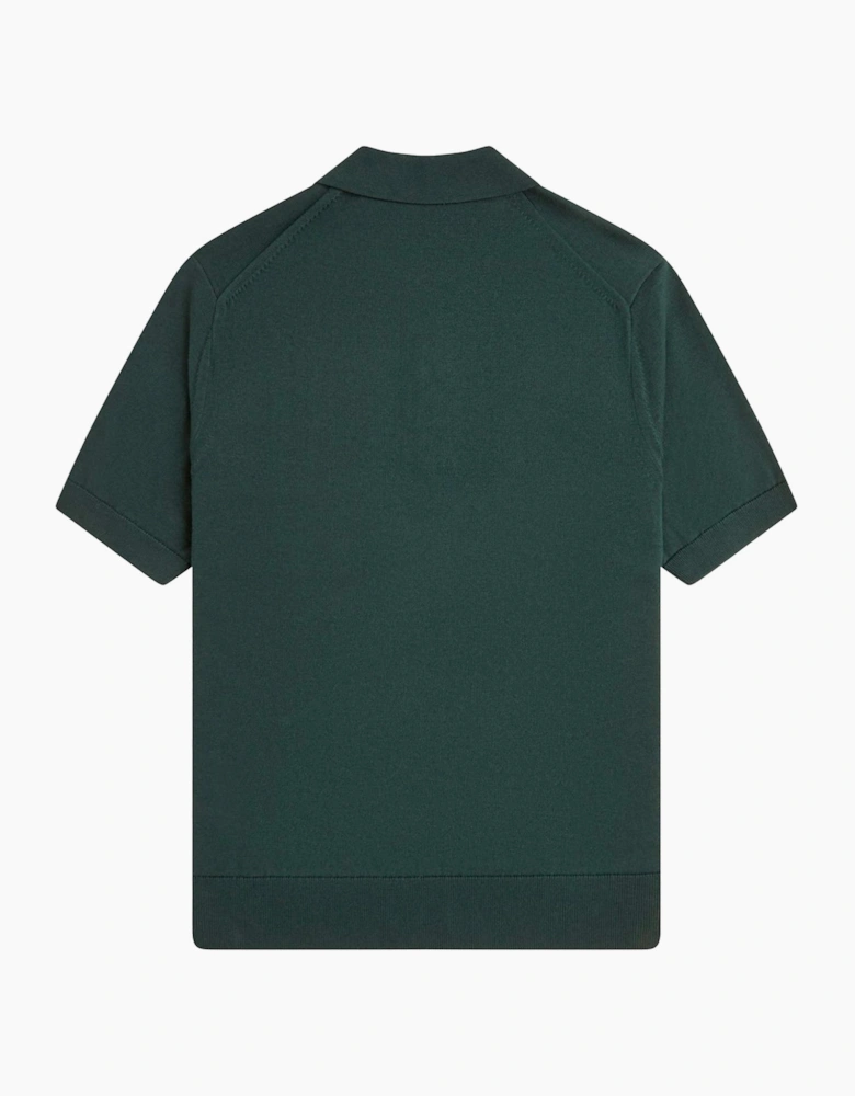 Fred Perry Cotton Knitted Polo Shirt